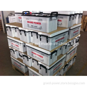 12V 180ah Dry Charged Car Battery